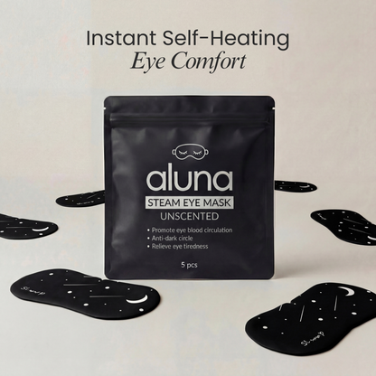 Aluna™ Self Heating Eye Masks